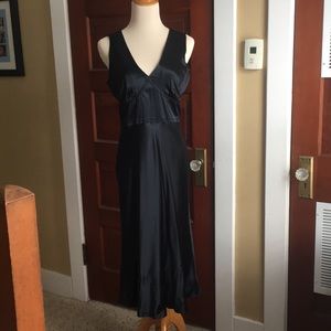 Black silk Banana Republic Factory Store dress